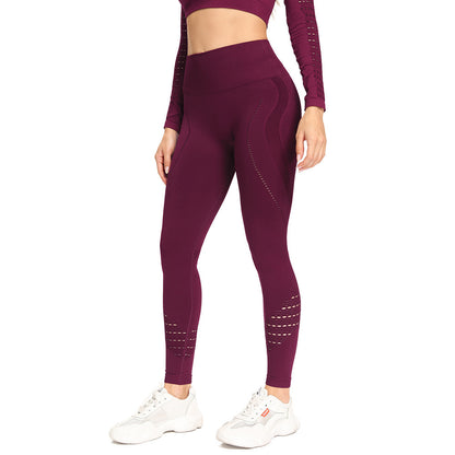 Women's Seamless High-waist Hip-lift Tight-fitting Sports Leggings