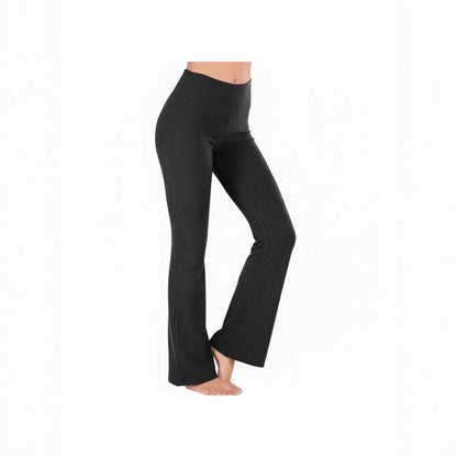 Slimming High-waisted Hip-lifting Wide-leg Pants For Workout