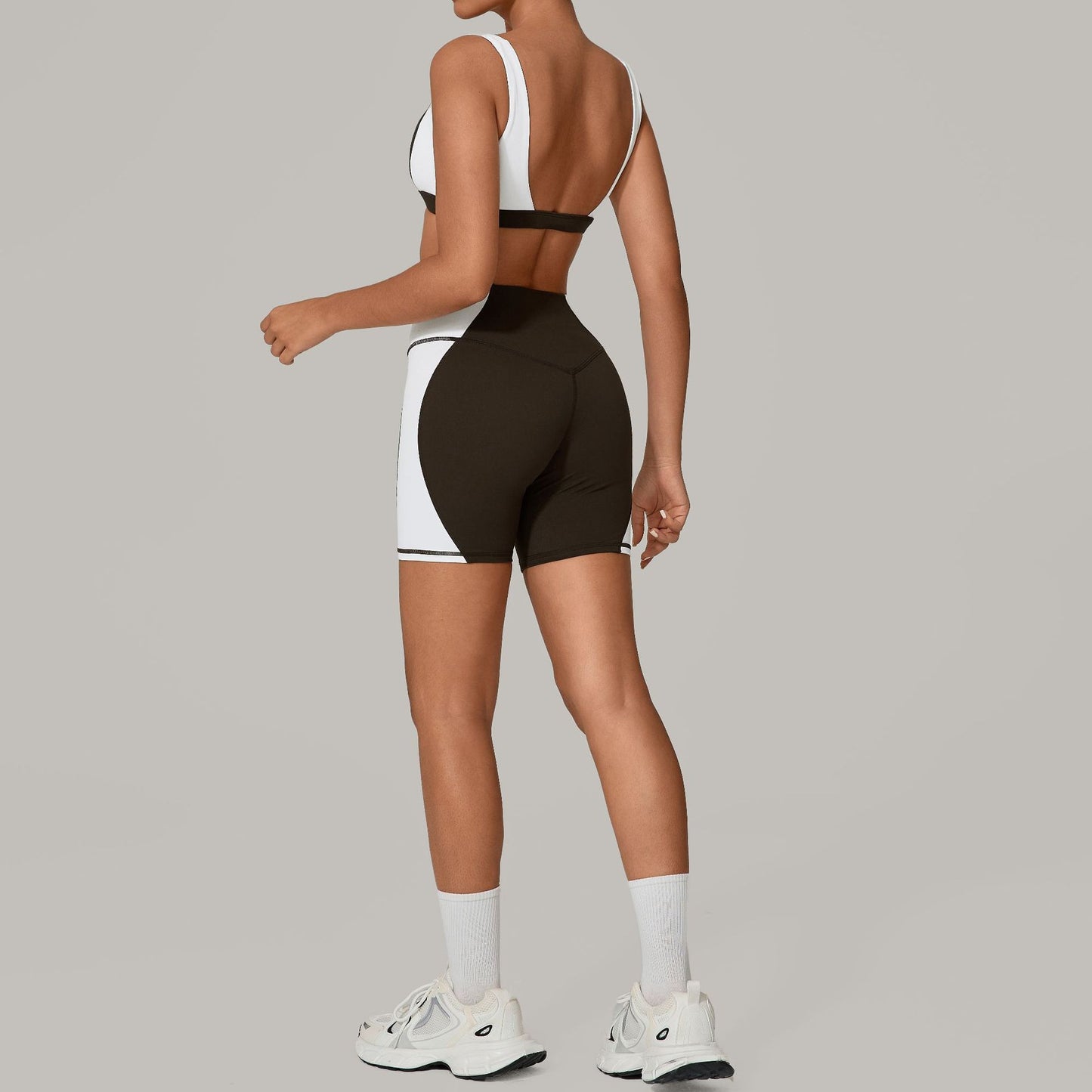 Color Matching Tight Quick-drying Workout Tenacity Sports Set