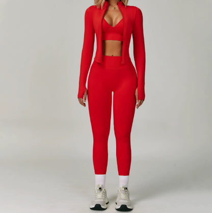 Women's Casual Seamless Tight Yoga Set