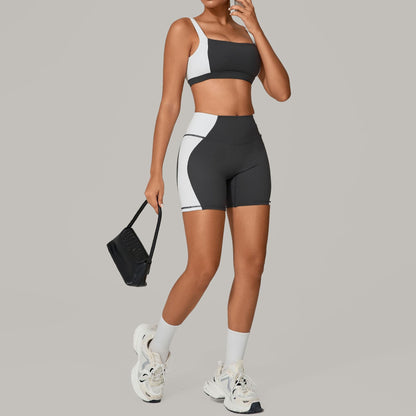 Color Matching Tight Quick-drying Workout Tenacity Sports Set