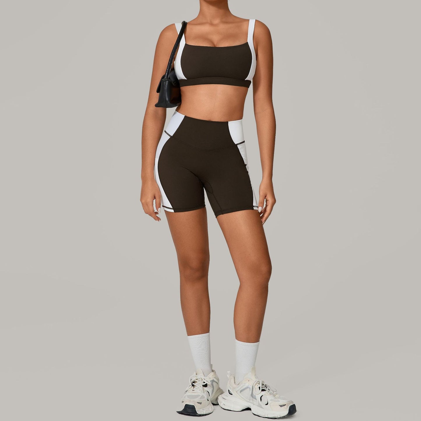 Color Matching Tight Quick-drying Workout Tenacity Sports Set