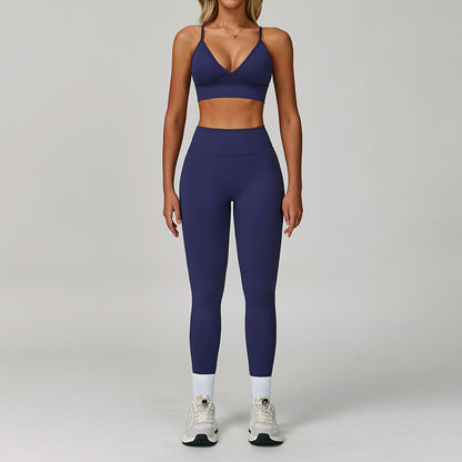 Women's Casual Seamless Tight Yoga Set